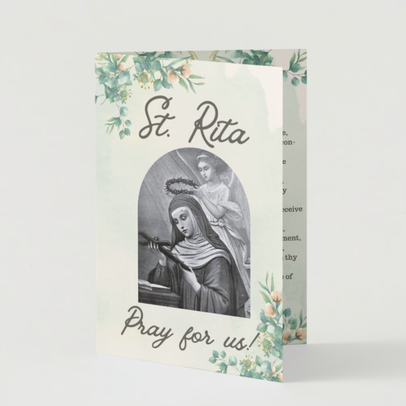 St Rita Novena Booklet Printable